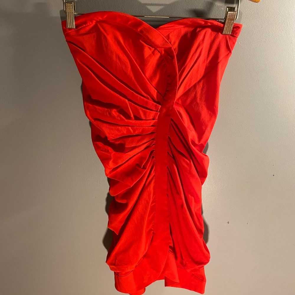 Red dress
